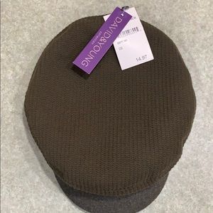 David and young pageboy hat green NWT